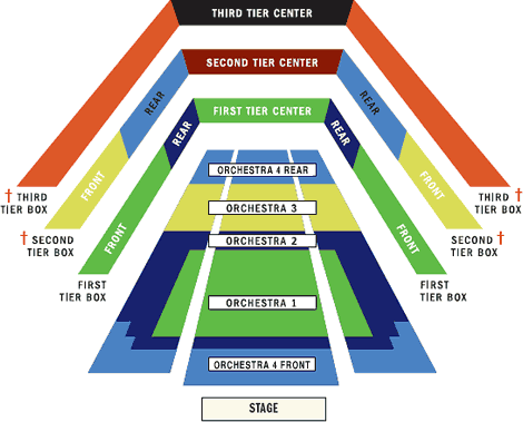 Geffen Hall Seating Chart